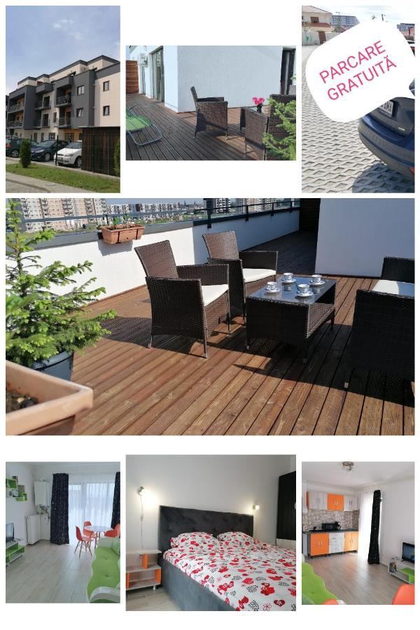 Ama Apartament Cu Terasa 50 Mp & Parcare Брашов Экстерьер фото