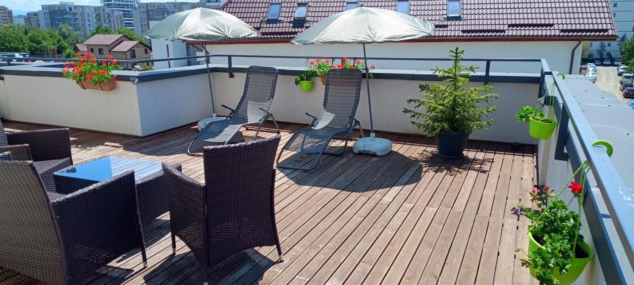 Ama Apartament Cu Terasa 50 Mp & Parcare Брашов Экстерьер фото