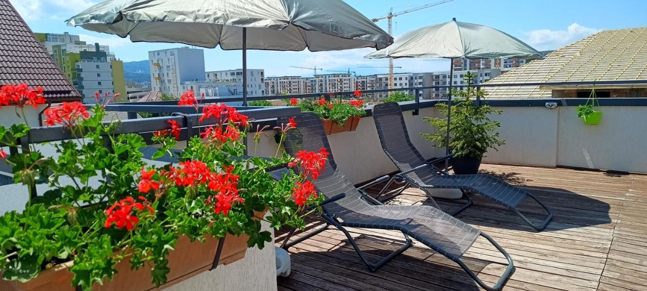 Ama Apartament Cu Terasa 50 Mp & Parcare Брашов Экстерьер фото